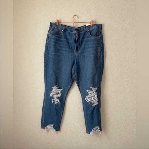 American Eagle Outfitters Denim - American Eagle Outfitters Blue Distressed Jeans